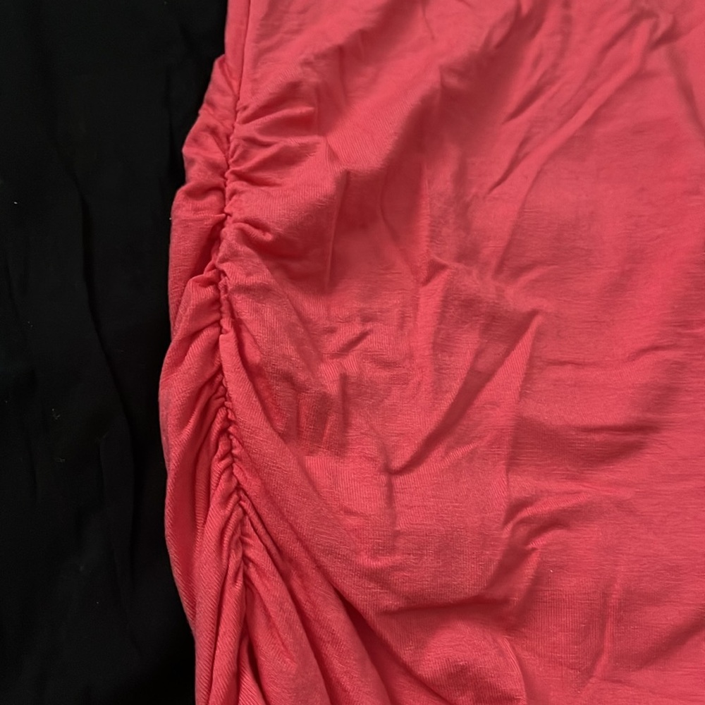 INC size, medium, black and pink tank top - Picture 4 of 7